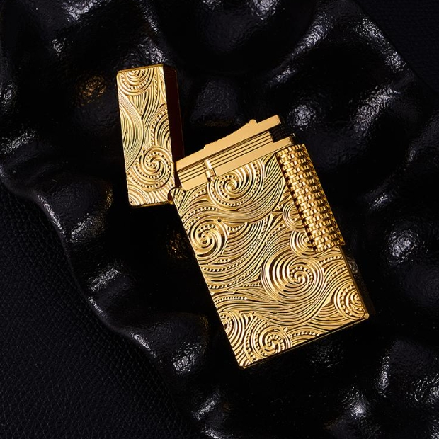 Van Gogh Starry Night Brass Lighter