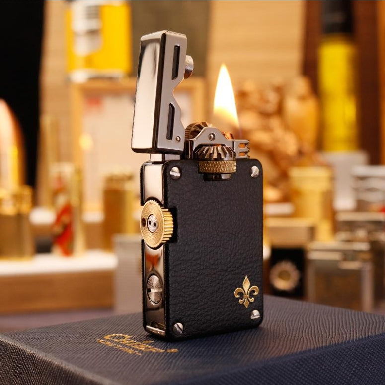Leather Business Eject Lighter
