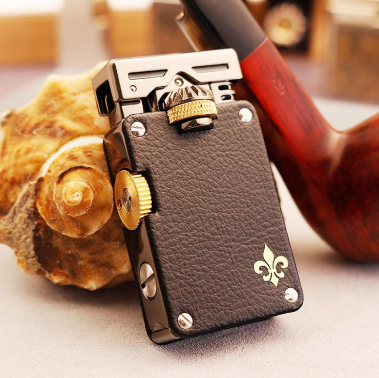 Leather Business Eject Lighter