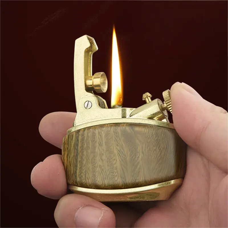 Vintage Sandalwood Kerosene Lighter