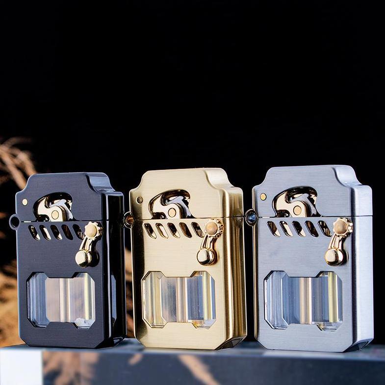 Mecha Metal Rocker Lighter