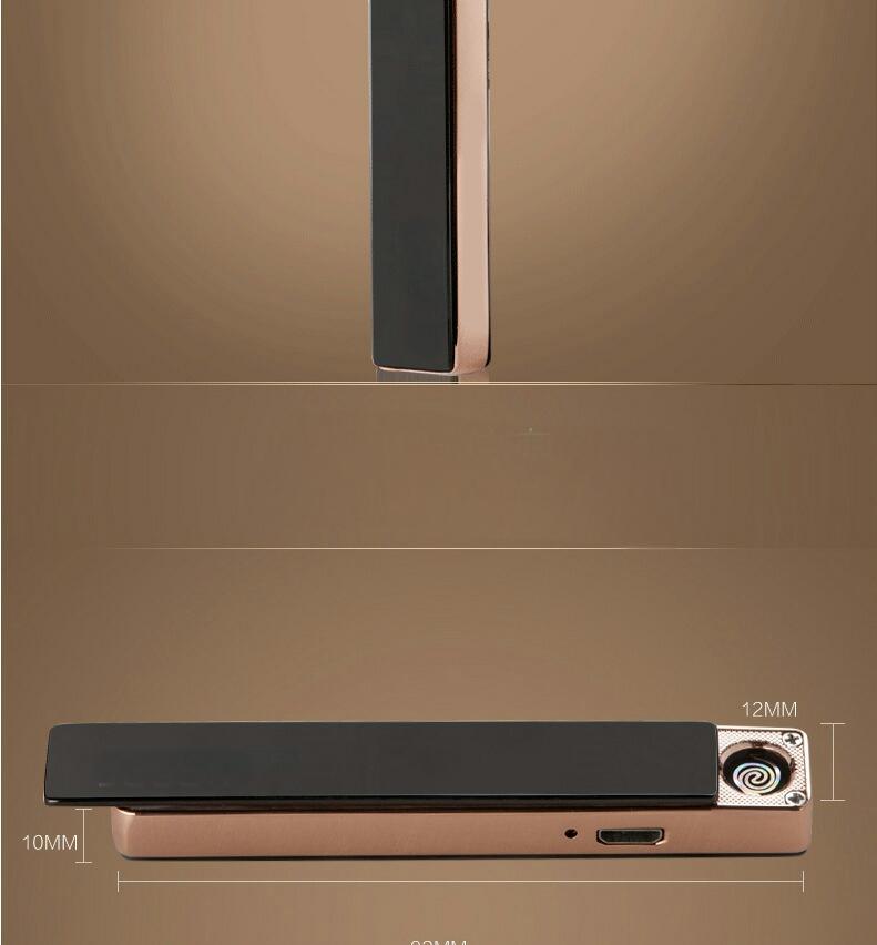 Ultra-Thin Customizable USB Lighter