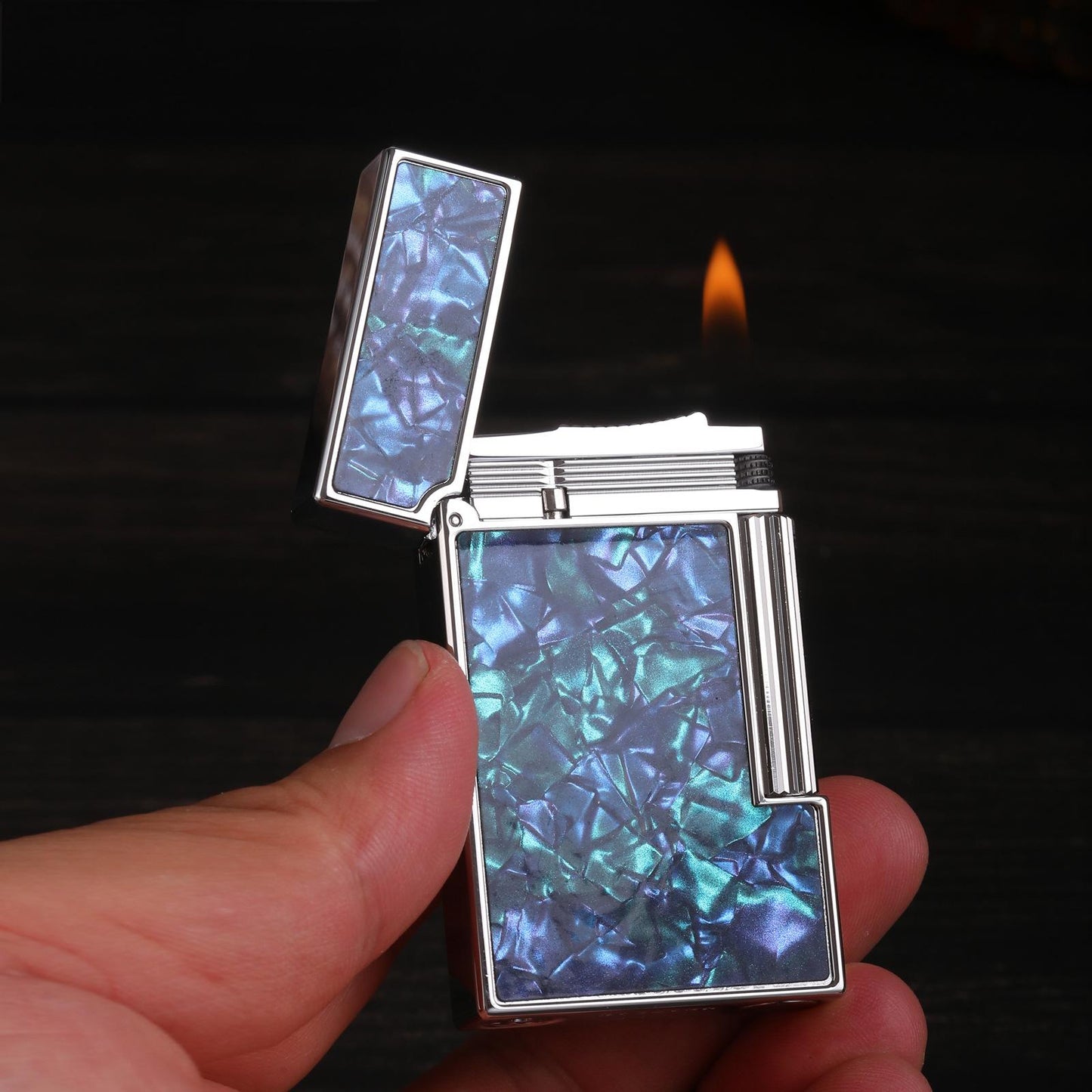 Pearl Embellished Flame