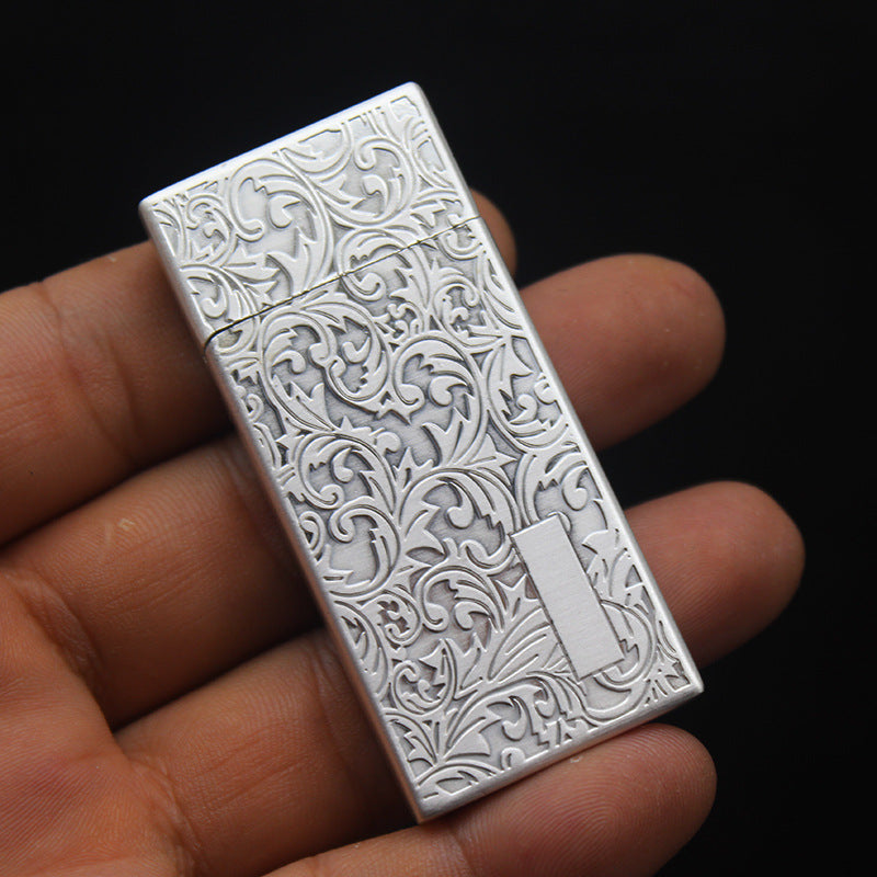 Lucky Beast & Grass Pattern Slim Lighter