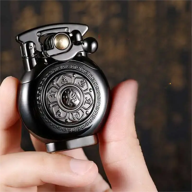 Rotating Vintage Kerosene Lighter