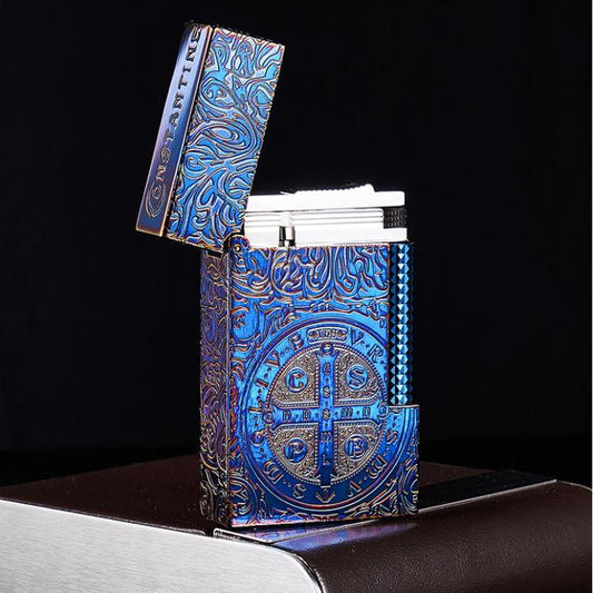 Blue Brass Constantine Lighter