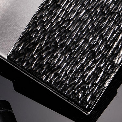 Meteorite Crater Brass Lighter