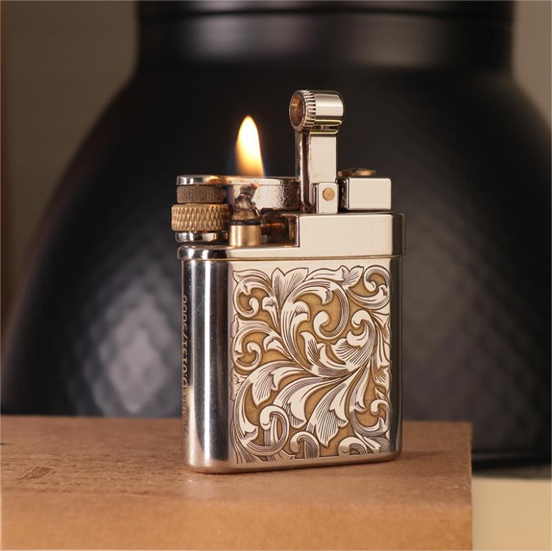 Vintage Copper Eject Lighter