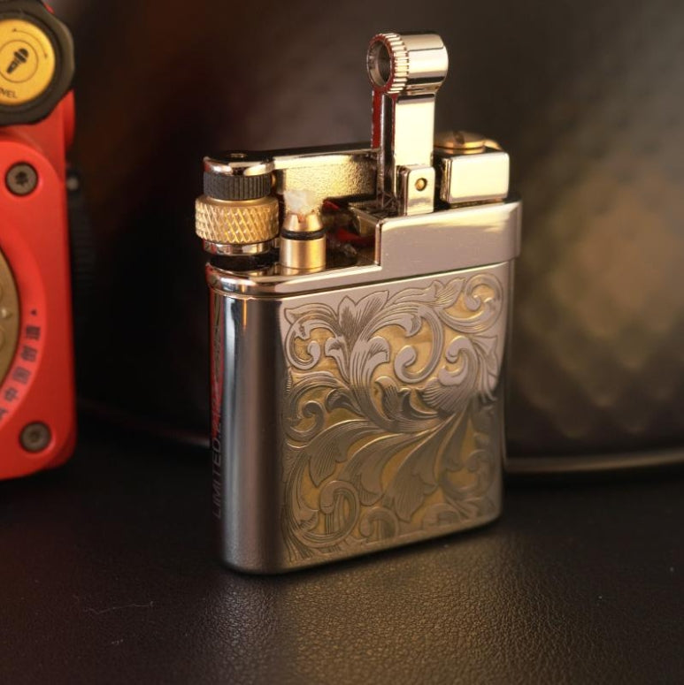 Vintage Copper Eject Lighter