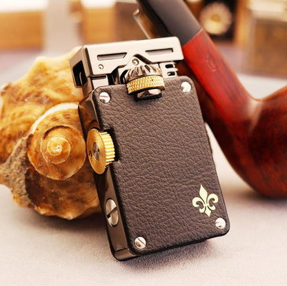 Leather  Business Eject Lighter
