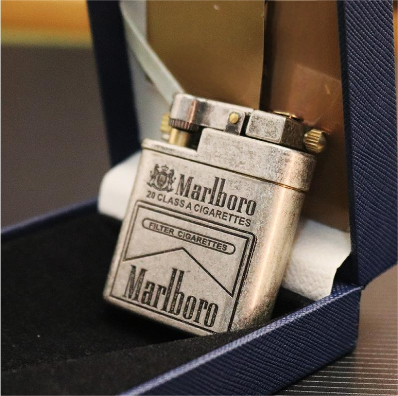 Vintage Copper Eject Lighter