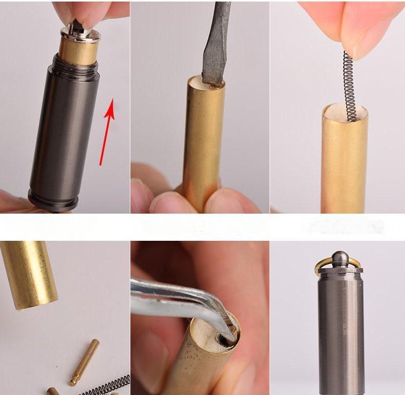 WWII Bullet Trench Mini Kerosene Lighter