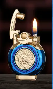 Rotating Vintage Kerosene Lighter