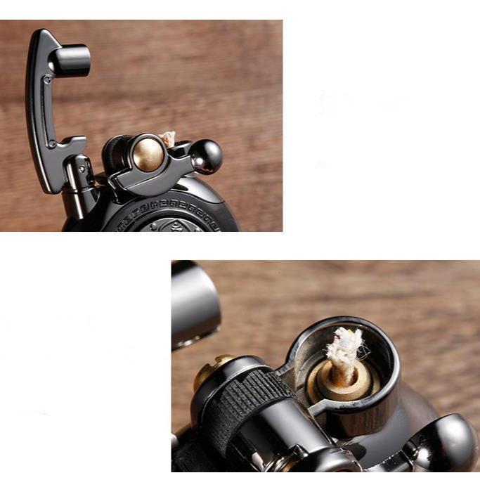 Rotating Vintage Kerosene Lighter