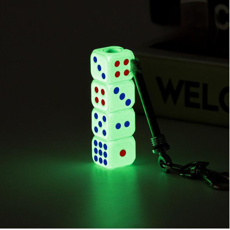 Glow-in-the-Dark Dice Kerosene Lighter