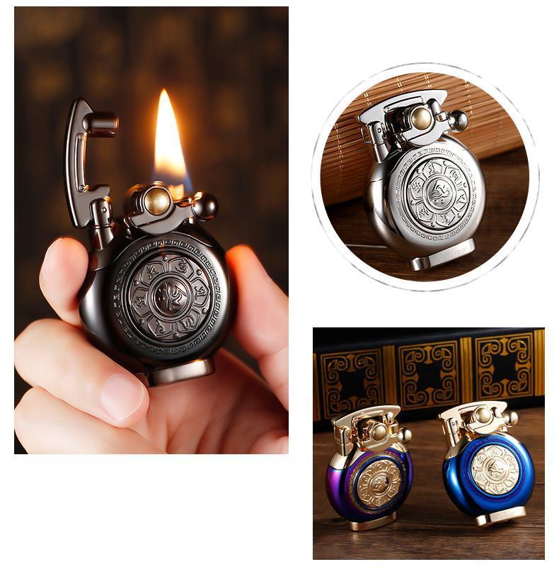 Rotating Vintage Kerosene Lighter