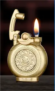 Rotating Vintage Kerosene Lighter