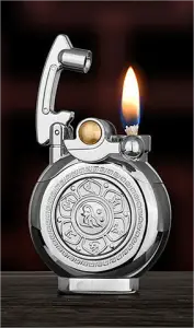 Rotating Vintage Kerosene Lighter