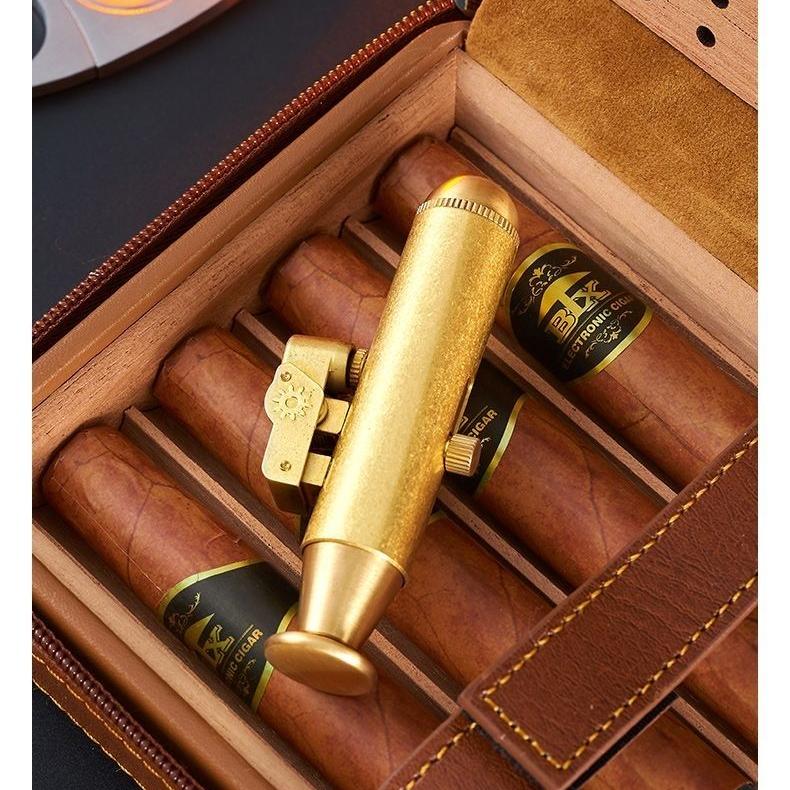 Submarine-Shaped Brass Kerosene Lighter