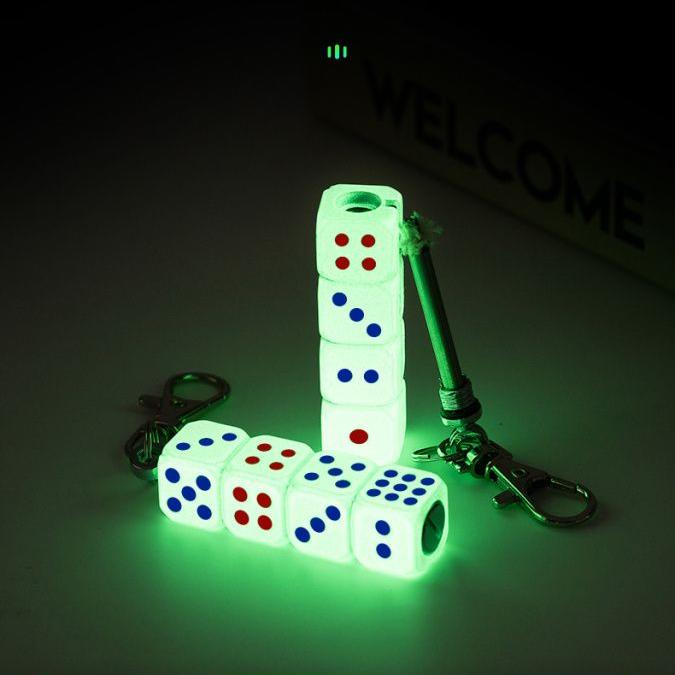 Glow-in-the-Dark Dice Kerosene Lighter