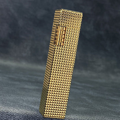 Vintage Brass Quadrilateral Lighter