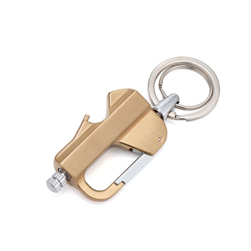 Multi-Function Kerosene Lighter Keychain