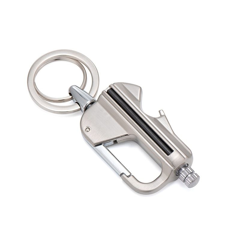 Multi-Function Kerosene Lighter Keychain