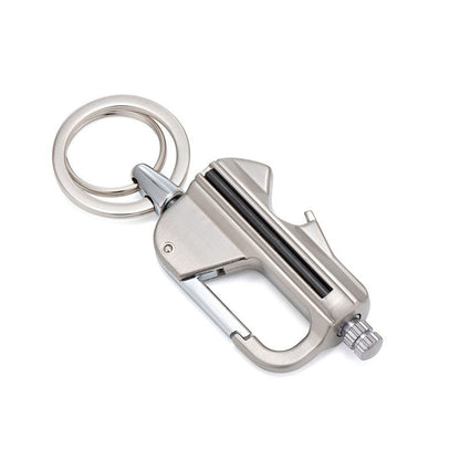 Multi-Function Kerosene Lighter Keychain