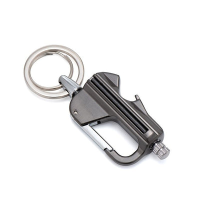Multi-Function Kerosene Lighter Keychain