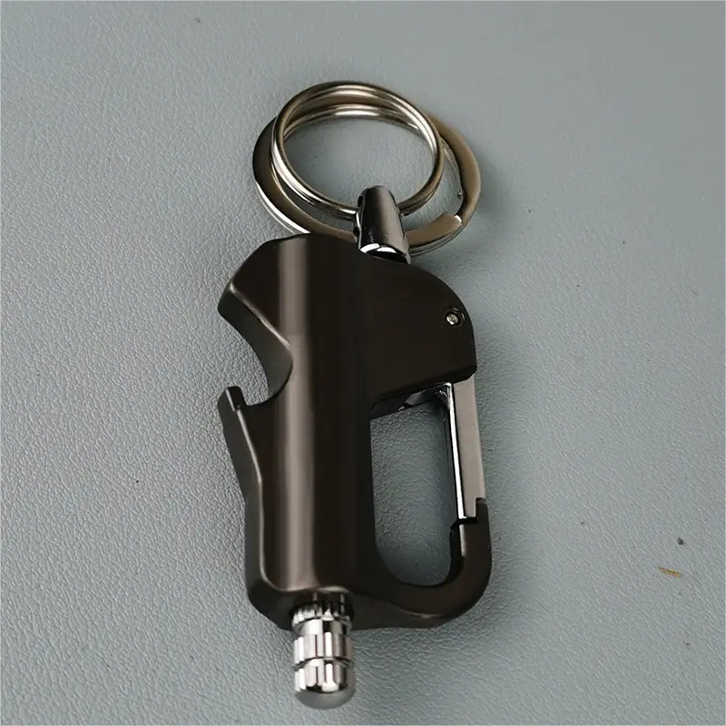Multi-Function Kerosene Lighter Keychain