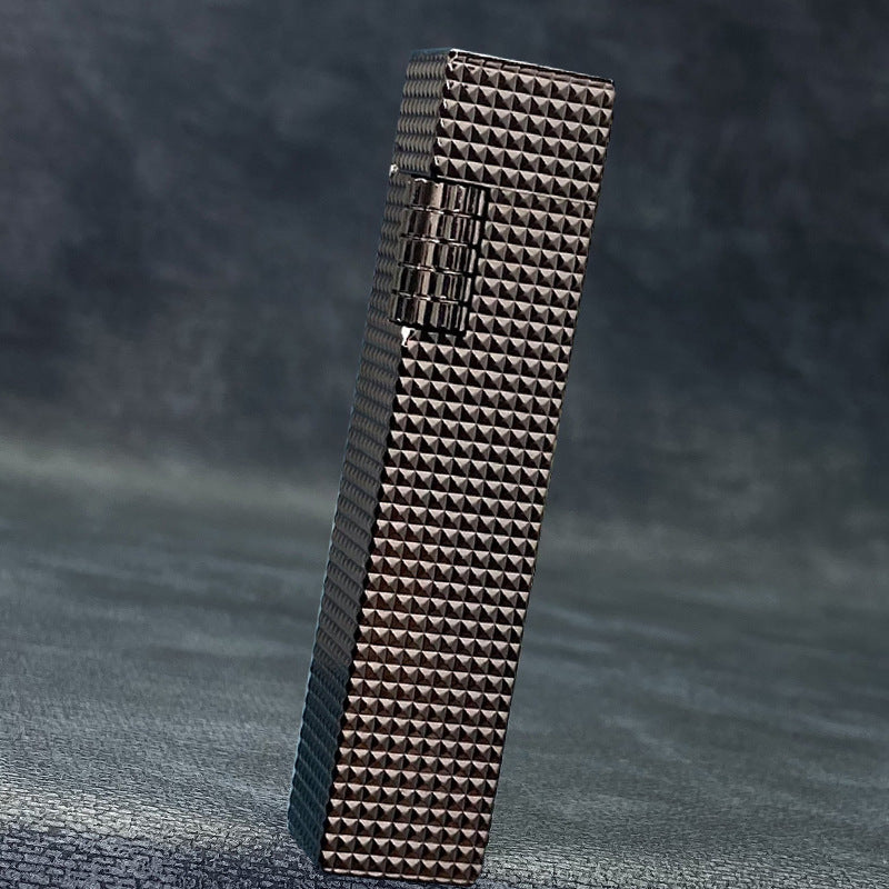 Vintage Brass Quadrilateral Lighter