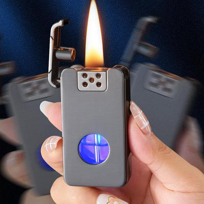 Shake-to-Ignite Transparent Chamber Lighter