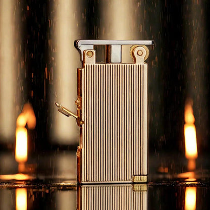 Slim Elevator Bright Chrome Expendables Kerosene Lighter