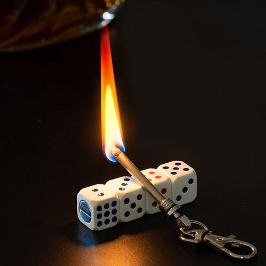 Glow-in-the-Dark Dice Kerosene Lighter