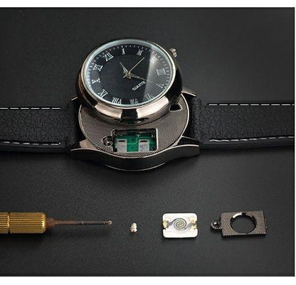 Watch-Inspired USB Lighter