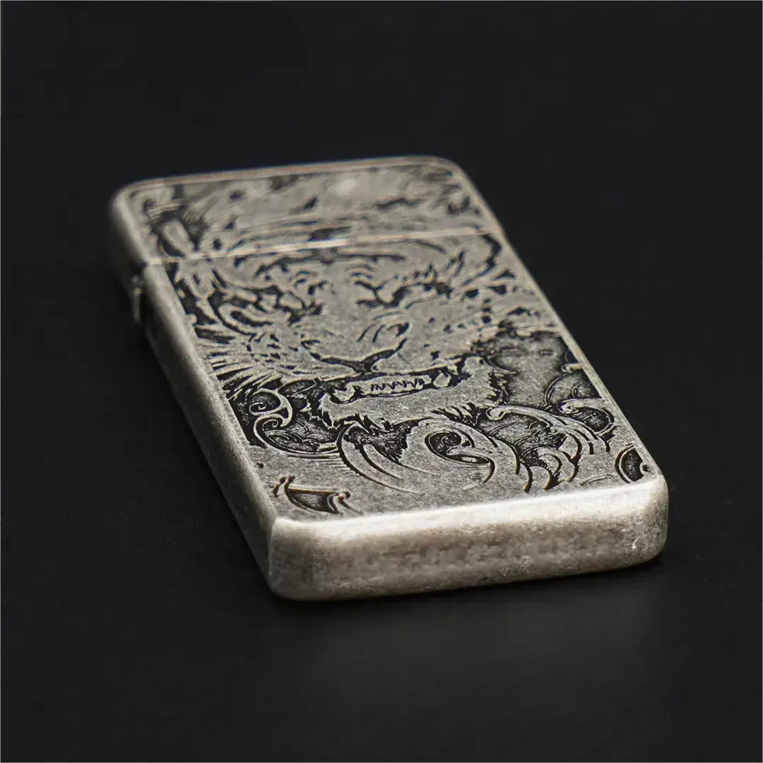 Tiger Brass Lighter